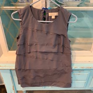Michael Kors Gunmetal Blouse